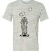 White Marble Unisex Poly-Cotton Short-Sleeve T-Shirt Thumbnail