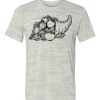 White Marble Unisex Poly-Cotton Short-Sleeve T-Shirt Thumbnail