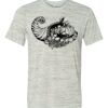 White Marble Unisex Poly-Cotton Short-Sleeve T-Shirt Thumbnail