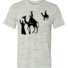 White Marble Unisex Poly-Cotton Short-Sleeve T-Shirt Thumbnail