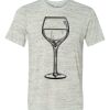 White Marble Unisex Poly-Cotton Short-Sleeve T-Shirt Thumbnail