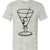 White Marble Unisex Poly-Cotton Short-Sleeve T-Shirt Thumbnail