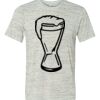 White Marble Unisex Poly-Cotton Short-Sleeve T-Shirt Thumbnail