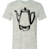 White Marble Unisex Poly-Cotton Short-Sleeve T-Shirt Thumbnail