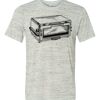 White Marble Unisex Poly-Cotton Short-Sleeve T-Shirt Thumbnail