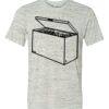 White Marble Unisex Poly-Cotton Short-Sleeve T-Shirt Thumbnail