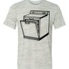 White Marble Unisex Poly-Cotton Short-Sleeve T-Shirt Thumbnail