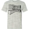 White Marble Unisex Poly-Cotton Short-Sleeve T-Shirt Thumbnail