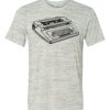 White Marble Unisex Poly-Cotton Short-Sleeve T-Shirt Thumbnail