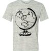 White Marble Unisex Poly-Cotton Short-Sleeve T-Shirt Thumbnail