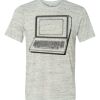 White Marble Unisex Poly-Cotton Short-Sleeve T-Shirt Thumbnail