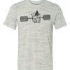 White Marble Unisex Poly-Cotton Short-Sleeve T-Shirt Thumbnail