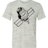 White Marble Unisex Poly-Cotton Short-Sleeve T-Shirt Thumbnail