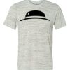 White Marble Unisex Poly-Cotton Short-Sleeve T-Shirt Thumbnail