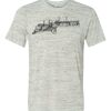 White Marble Unisex Poly-Cotton Short-Sleeve T-Shirt Thumbnail