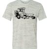 White Marble Unisex Poly-Cotton Short-Sleeve T-Shirt Thumbnail