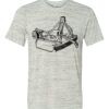 White Marble Unisex Poly-Cotton Short-Sleeve T-Shirt Thumbnail