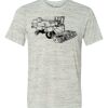 White Marble Unisex Poly-Cotton Short-Sleeve T-Shirt Thumbnail