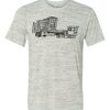 White Marble Unisex Poly-Cotton Short-Sleeve T-Shirt Thumbnail