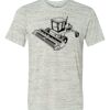 White Marble Unisex Poly-Cotton Short-Sleeve T-Shirt Thumbnail