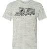 White Marble Unisex Poly-Cotton Short-Sleeve T-Shirt Thumbnail