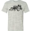 White Marble Unisex Poly-Cotton Short-Sleeve T-Shirt Thumbnail