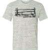 White Marble Unisex Poly-Cotton Short-Sleeve T-Shirt Thumbnail