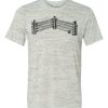 White Marble Unisex Poly-Cotton Short-Sleeve T-Shirt Thumbnail