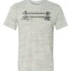 White Marble Unisex Poly-Cotton Short-Sleeve T-Shirt Thumbnail