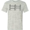 White Marble Unisex Poly-Cotton Short-Sleeve T-Shirt Thumbnail