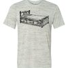 White Marble Unisex Poly-Cotton Short-Sleeve T-Shirt Thumbnail