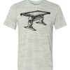 White Marble Unisex Poly-Cotton Short-Sleeve T-Shirt Thumbnail