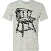 White Marble Unisex Poly-Cotton Short-Sleeve T-Shirt Thumbnail