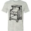 White Marble Unisex Poly-Cotton Short-Sleeve T-Shirt Thumbnail