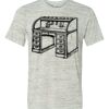 White Marble Unisex Poly-Cotton Short-Sleeve T-Shirt Thumbnail