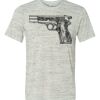 White Marble Unisex Poly-Cotton Short-Sleeve T-Shirt Thumbnail