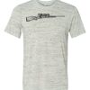 White Marble Unisex Poly-Cotton Short-Sleeve T-Shirt Thumbnail