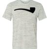 White Marble Unisex Poly-Cotton Short-Sleeve T-Shirt Thumbnail