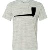 White Marble Unisex Poly-Cotton Short-Sleeve T-Shirt Thumbnail