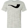 White Marble Unisex Poly-Cotton Short-Sleeve T-Shirt Thumbnail