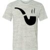 White Marble Unisex Poly-Cotton Short-Sleeve T-Shirt Thumbnail