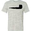 White Marble Unisex Poly-Cotton Short-Sleeve T-Shirt Thumbnail