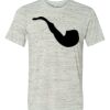 White Marble Unisex Poly-Cotton Short-Sleeve T-Shirt Thumbnail