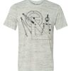 White Marble Unisex Poly-Cotton Short-Sleeve T-Shirt Thumbnail