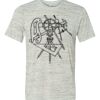 White Marble Unisex Poly-Cotton Short-Sleeve T-Shirt Thumbnail