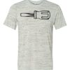 White Marble Unisex Poly-Cotton Short-Sleeve T-Shirt Thumbnail