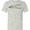 White Marble Unisex Poly-Cotton Short-Sleeve T-Shirt Thumbnail