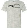 White Marble Unisex Poly-Cotton Short-Sleeve T-Shirt Thumbnail