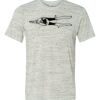 White Marble Unisex Poly-Cotton Short-Sleeve T-Shirt Thumbnail