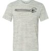 White Marble Unisex Poly-Cotton Short-Sleeve T-Shirt Thumbnail